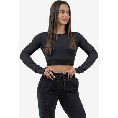T-shirt Nebbia Intense Perform manches longues noir femme. - M - Publicité T-shirt Nebbia Intense Perform manches longues noir femme. - M - Publicité