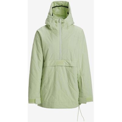 Veste imperméable vert clair Roxy avec capuche ajustable - Publicité Veste imperméable vert clair Roxy avec capuche ajustable - Publicité