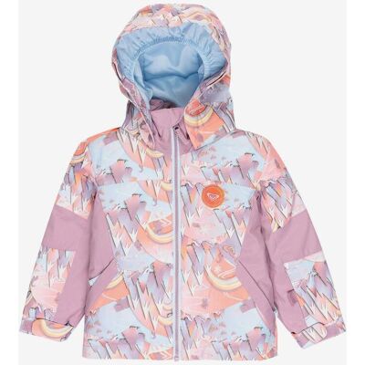 Veste à capuche Roxy Snowy Tale rose clair fille - 3 - Publicité Veste à capuche Roxy Snowy Tale rose clair fille - 3 - Publicité