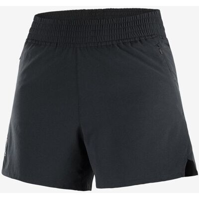 Short Salomon SHKout Core 4" noir femme - XS - Publicité Short Salomon SHKout Core 4" noir femme - XS - Publicité