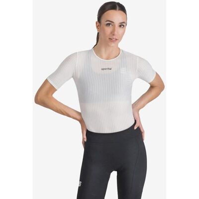 Maillot intérieur Sportful Pro blanc à manches courtes - Couche de base - Publicité Maillot intérieur Sportful Pro blanc à manches courtes - Couche de base - Publicité