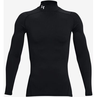T-shirt Under Armour ColdGear Compression Mock manche longue noir blanc - M - Publicité T-shirt Under Armour ColdGear Compression Mock manche longue noir blanc - M - Publicité
