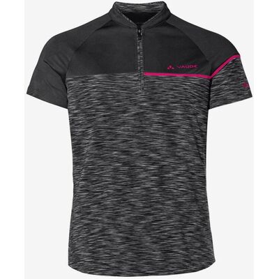 Maillot Vaude Altissimo manche courte noir gris lilas femme - L - Publicité Maillot Vaude Altissimo manche courte noir gris lilas femme - L - Publicité