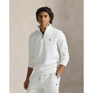 Sweat-shirt Ralph Lauren Double Maille Half Zip blanc - M - Publicité Sweat-shirt Ralph Lauren Double Maille Half Zip blanc - M - Publicité