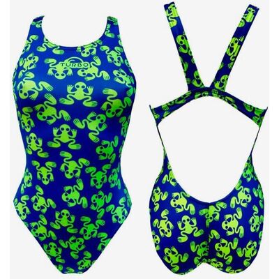 Maillot de bain Turbo Raniras Flour bretelles larges jaune bleu femme - S - Publicité Maillot de bain Turbo Raniras Flour bretelles larges jaune bleu femme - S - Publicité