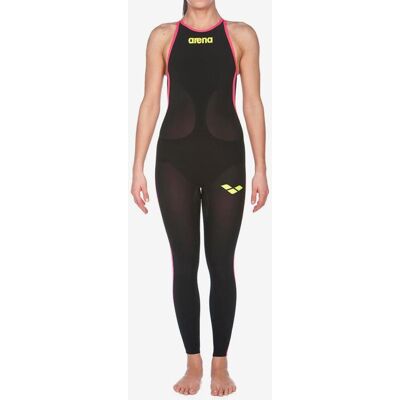 Maillot de bain Arena Powerskin R-Evo+ Open Water Full Body Closed noir jaune femme - 32 - Publicité Maillot de bain Arena Powerskin R-Evo+ Open Water Full Body Closed noir jaune femme - 32 - Publicité