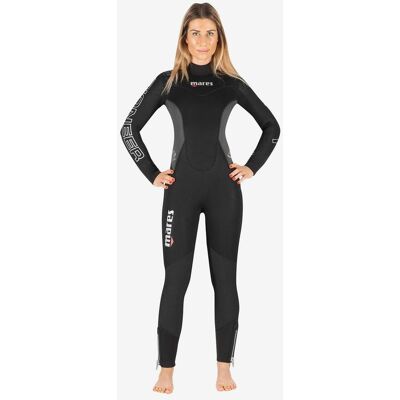 Combinaison en néoprène Mares Pioneer 7 noir gris femme - 4 - Publicité Combinaison en néoprène Mares Pioneer 7 noir gris femme - 4 - Publicité