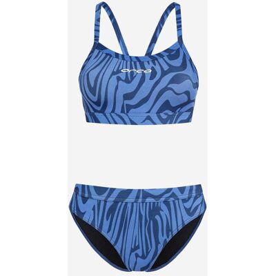 Orca Bikini orque Core bleu denim femme - L - Publicité Orca Bikini orque Core bleu denim femme - L - Publicité