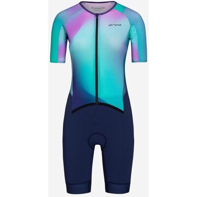 Combinaison de triathlon Orca Athlex Aero Race Suit V2 bleu lilas femme - XL - Publicité Combinaison de triathlon Orca Athlex Aero Race Suit V2 bleu lilas femme - XL - Publicité