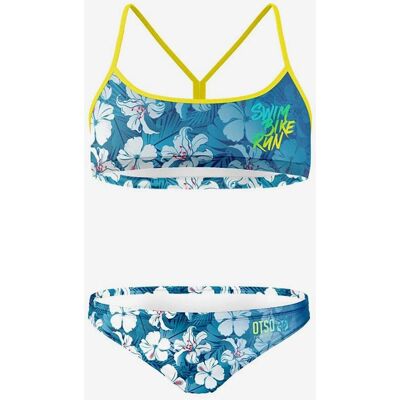 Bikini Otso Swim Bike Run Flower bleu marine blanc jaune femme - XS - Publicité Bikini Otso Swim Bike Run Flower bleu marine blanc jaune femme - XS - Publicité