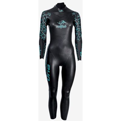 Combinaison en néoprène Sailfish One 8 noir turquoise femme - XS - Publicité Combinaison en néoprène Sailfish One 8 noir turquoise femme - XS - Publicité