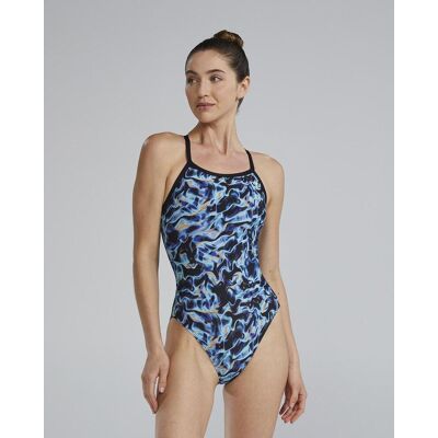 Maillot de bain TYR Durafast Elite Diamondfit bleu nuit noir femme - 26 - Publicité Maillot de bain TYR Durafast Elite Diamondfit bleu nuit noir femme - 26 - Publicité