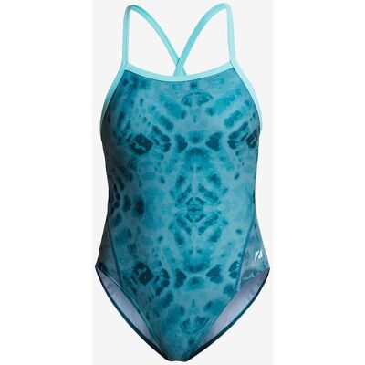Maillot de bain Zone3 Strapback bleu capri femme - 20 - Publicité Maillot de bain Zone3 Strapback bleu capri femme - 20 - Publicité