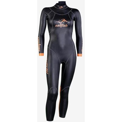 Combinaison néoprène Sailfish Atlantic 2 noir orange femme - M - Publicité Combinaison néoprène Sailfish Atlantic 2 noir orange femme - M - Publicité