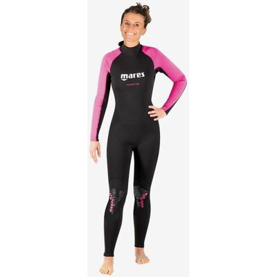 Combinaison en néoprène Mares Manta manches longues noir rose femme - 4 - Publicité Combinaison en néoprène Mares Manta manches longues noir rose femme - 4 - Publicité