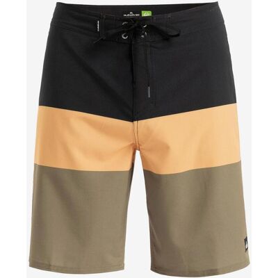 Maillot de bain Quiksilver Surfsilk Straight Leg 20 noir orange marron - 40 - Publicité Maillot de bain Quiksilver Surfsilk Straight Leg 20 noir orange marron - 40 - Publicité