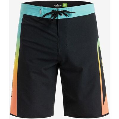Maillot de bain Quiksilver Surfsilk Holmes 20 noir bleu orange - 38 - Publicité Maillot de bain Quiksilver Surfsilk Holmes 20 noir bleu orange - 38 - Publicité