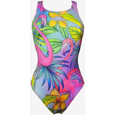 Maillot de bain Turbo Turbo Flamenco multicolore femme - S - Publicité Maillot de bain Turbo Turbo Flamenco multicolore femme - S - Publicité