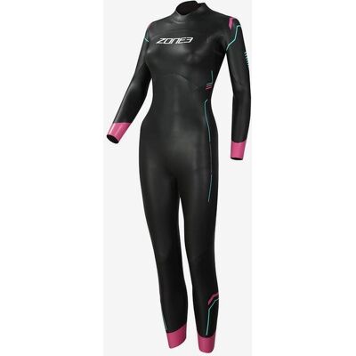 Combinaison néoprène Zone3 Agile noir rose femme - ST - Publicité Combinaison néoprène Zone3 Agile noir rose femme - ST - Publicité