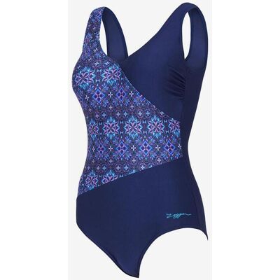 Maillot de bain Zoggs Maharaja bleu femme - 32 - Publicité Maillot de bain Zoggs Maharaja bleu femme - 32 - Publicité