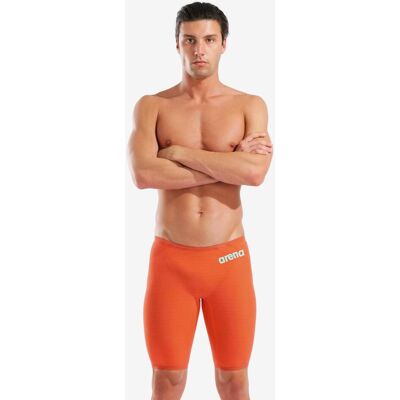 Maillot de bain Arena Powerskin Carbon Air 2 Sunset Coral Jammer orange bleu pastel - 85 - Publicité Maillot de bain Arena Powerskin Carbon Air 2 Sunset Coral Jammer orange bleu pastel - 85 - Publicité