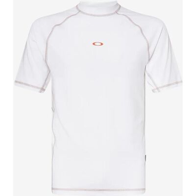 T-shirt Oakley Ventura Rashguard manches courtes blanc - M - Publicité T-shirt Oakley Ventura Rashguard manches courtes blanc - M - Publicité