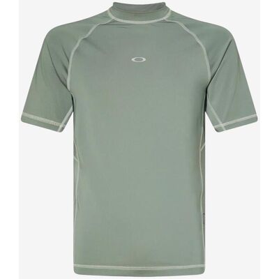 T‑shirt Oakley Ventura Rashguard manches courtes vert - S - Publicité T‑shirt Oakley Ventura Rashguard manches courtes vert - S - Publicité