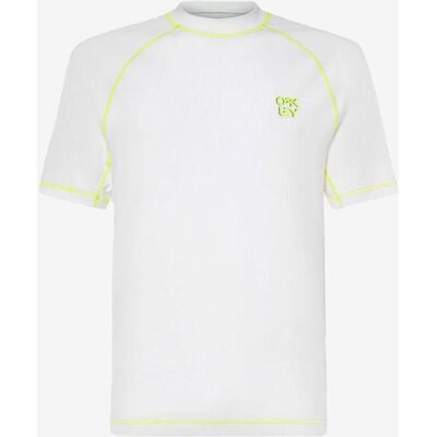 T-shirt Oakley Coral Rashguard manches courtes blanc vert - S - Publicité T-shirt Oakley Coral Rashguard manches courtes blanc vert - S - Publicité