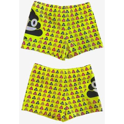 Maillot de bain Turbo Boxer Full Printed Poo Happy jaune enfant - 01 - Publicité Maillot de bain Turbo Boxer Full Printed Poo Happy jaune enfant - 01 - Publicité