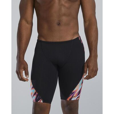 Maillot de bain TYR Durafast Elite Disarray Jammer noir orange lilas - 26 - Publicité Maillot de bain TYR Durafast Elite Disarray Jammer noir orange lilas - 26 - Publicité