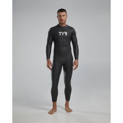 Combinaison néoprène TYR Hurricane Category 1 manches longues noir intense - S - Publicité Combinaison néoprène TYR Hurricane Category 1 manches longues noir intense - S - Publicité