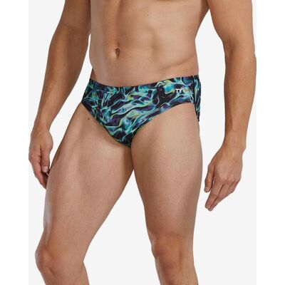 Maillot de bain TYR Durafast Elite Brief Energia noir bleu ciel - 26 - Publicité Maillot de bain TYR Durafast Elite Brief Energia noir bleu ciel - 26 - Publicité