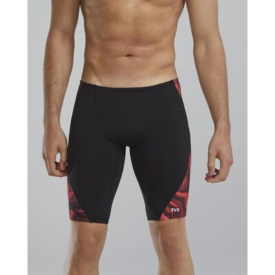 Maillot de bain TYR Durafast Elite Dragonflyte Jammer noir rouge - 34 - Publicité Maillot de bain TYR Durafast Elite Dragonflyte Jammer noir rouge - 34 - Publicité