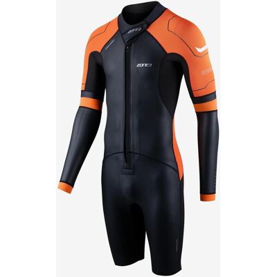 Combinaison néoprène Zone3 Versa Swimrun noir orange - M - Publicité Combinaison néoprène Zone3 Versa Swimrun noir orange - M - Publicité