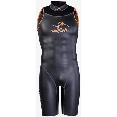 Combinaison néoprène Sailfish Pacific 2 noir orange - XS - Publicité Combinaison néoprène Sailfish Pacific 2 noir orange - XS - Publicité