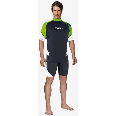 T-shirt de natation Mares Rash Guard à manches courtes citron vert - M - Publicité T-shirt de natation Mares Rash Guard à manches courtes citron vert - M - Publicité