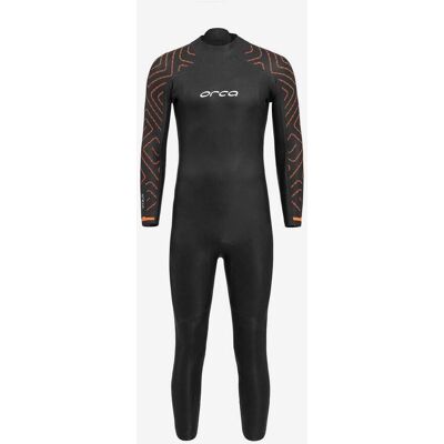 Combinaison néoprène Orca Vitalis TRN Open Water manche longue noir orange - 5 - Publicité Combinaison néoprène Orca Vitalis TRN Open Water manche longue noir orange - 5 - Publicité