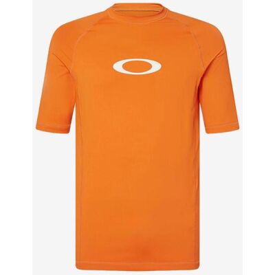Rashguard Oakley Ellipse manche courte orange - XXL - Publicité Rashguard Oakley Ellipse manche courte orange - XXL - Publicité