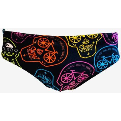 Maillot de bain de waterpolo Turbo Sweet Ride noir multicolore - XL - Publicité Maillot de bain de waterpolo Turbo Sweet Ride noir multicolore - XL - Publicité