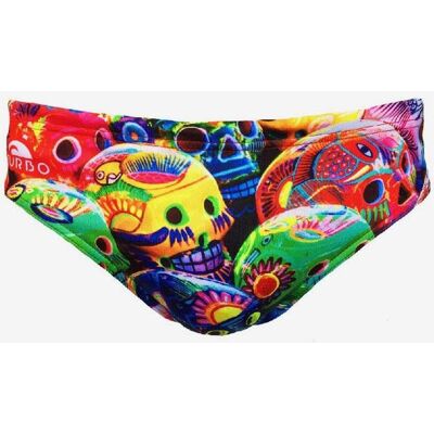 Maillot de bain de waterpolo Turbo WP rouge vert - M - Publicité Maillot de bain de waterpolo Turbo WP rouge vert - M - Publicité