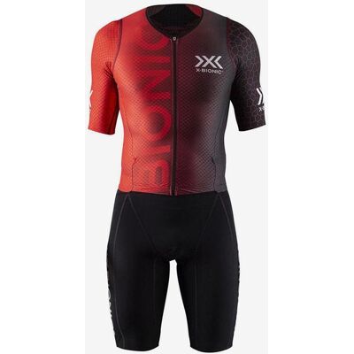 X Bionic Combinaison de triathlon X-Bionic Dragonfly 5G manche courte noir rouge - S - Publicité X Bionic Combinaison de triathlon X-Bionic Dragonfly 5G manche courte noir rouge - S - Publicité