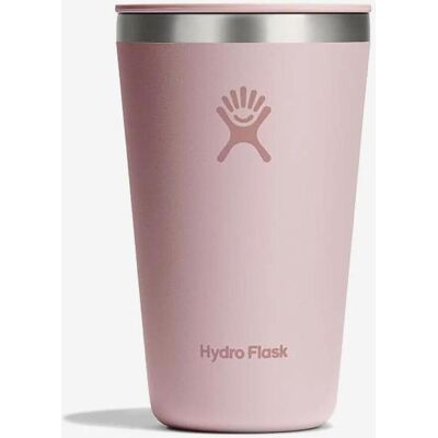 Gobelet Hydro Flask All Around 473 ml rose clair - Publicité Gobelet Hydro Flask All Around 473 ml rose clair - Publicité
