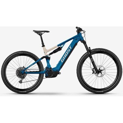 Vélo électrique Ghost E-Asx Universal High bleu gris - L - Publicité Vélo électrique Ghost E-Asx Universal High bleu gris - L - Publicité