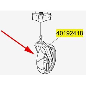 Roue latérale de rechange Thule pour remorque Coaster XT - Publicité Roue latérale de rechange Thule pour remorque Coaster XT - Publicité