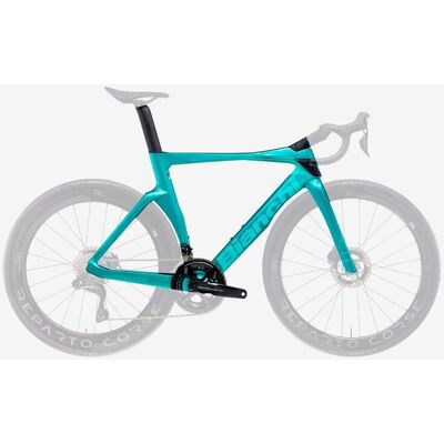 Cadre Bianchi Oltre RC Disc Carbone bleu clair - 59 - Publicité Cadre Bianchi Oltre RC Disc Carbone bleu clair - 59 - Publicité