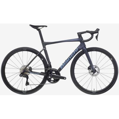 Vélo de route Bianchi Specialissima Comp Shimano 105 Di2 noir gris - 55 - Publicité Vélo de route Bianchi Specialissima Comp Shimano 105 Di2 noir gris - 55 - Publicité