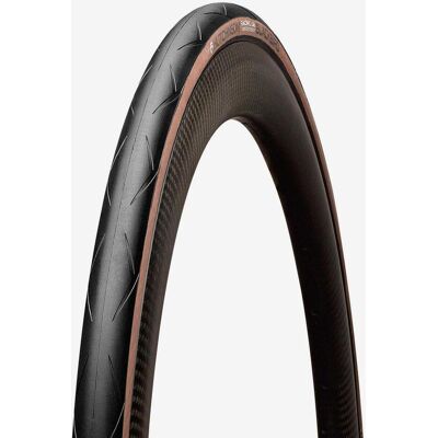 Pneu Hutchinson Blackbird Tubeless Ready noir marron - 700x32 - Publicité Pneu Hutchinson Blackbird Tubeless Ready noir marron - 700x32 - Publicité