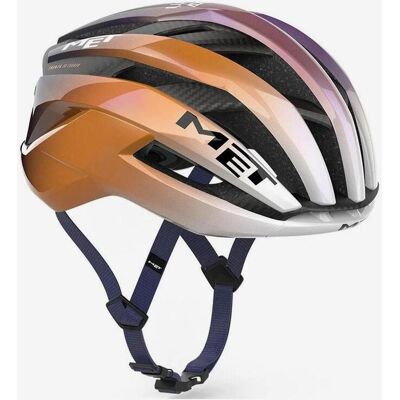 Casque MET Trenta 3K Carbon MIPS UAE Team ADQ 2026 orange lilas - M - Publicité Casque MET Trenta 3K Carbon MIPS UAE Team ADQ 2026 orange lilas - M - Publicité