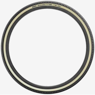Pneu Gravel Cinturato Pirelli RH Retro HP-line ProWall Tubeless Ready beige noir - 700x45 - Publicité Pneu Gravel Cinturato Pirelli RH Retro HP-line ProWall Tubeless Ready beige noir - 700x45 - Publicité