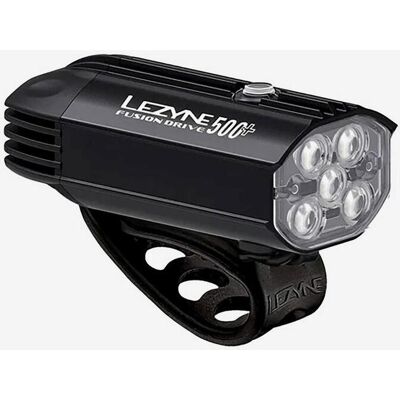 Lampe LED Fusion Drive 500+ de Lezyne - Noir - Lampe pour vélo - Publicité Lampe LED Fusion Drive 500+ de Lezyne - Noir - Lampe pour vélo - Publicité